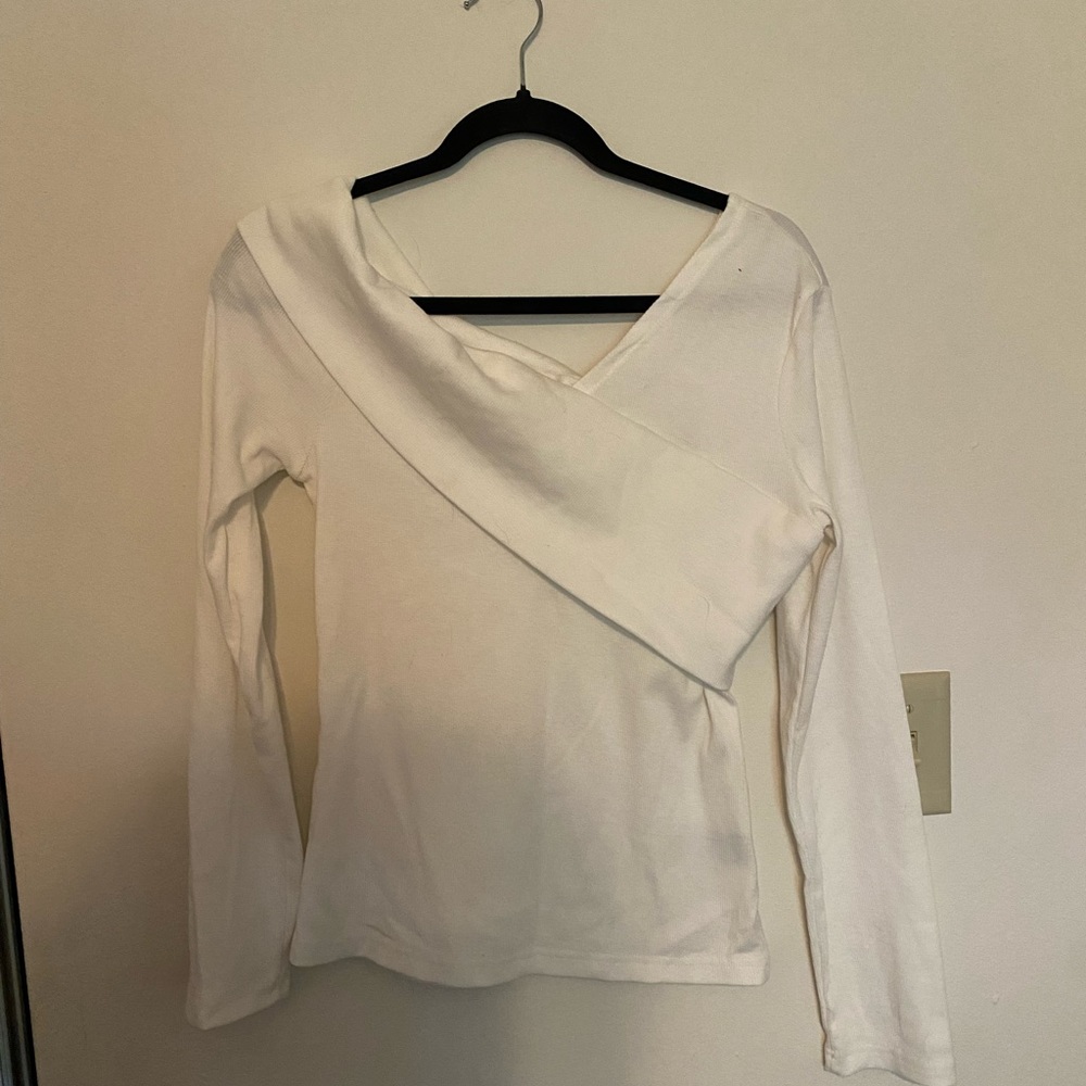 Shein Lightweight White Sweater